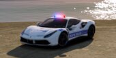 Ferrari 488 GTB Trafik Polisi | ELS | ADD-ON