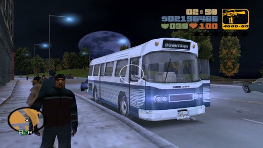 Driv3r bus for GTA 3