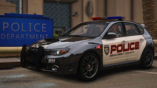 NFSHP: 2008 Subaru Impreza WRX STI SCPD [Add-On | NON ELS | Sound | Template]