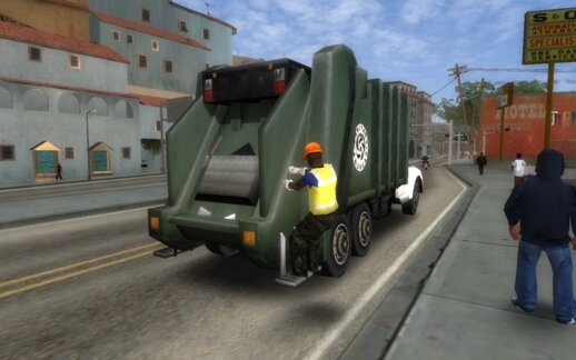 Garbage Truck Driver (Gari)