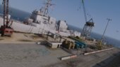 Army Base at Los Santos Docks [REMASTERED]