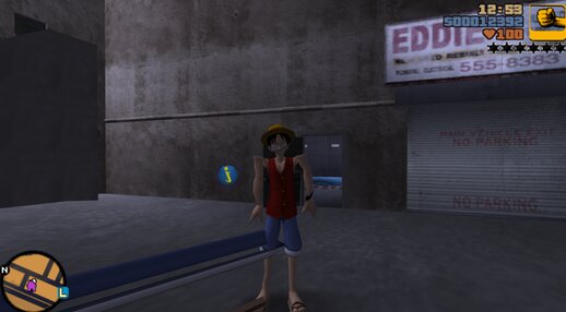 Monkey D. Luffy (one piece) skin