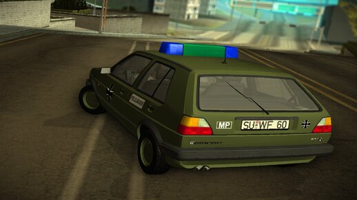 Volkswagen Golf Mk2 Feldjäger 1991 [Military Police]