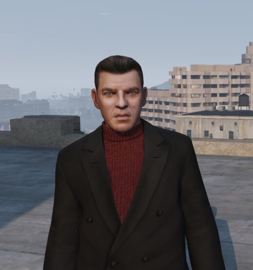 Ray's head for Niko Bellic ped