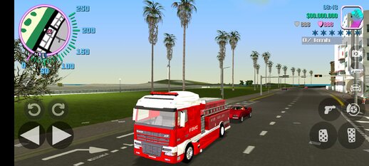 DAF XF 530 Fire Truck for Mobile