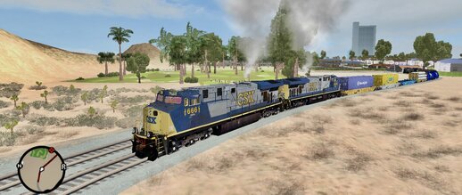 ES44AC CSX livery pack with reverse cab