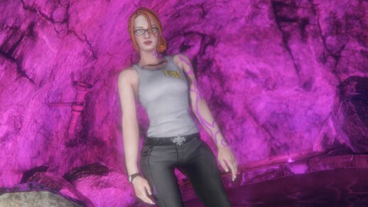 Kinzie (Saints Row Gat Out of Hell) [Add-On Ped]