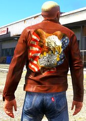 Trevor Philips Jackets Harley Davidson Diesel