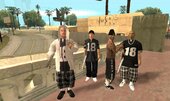 Modpack Barrio 18 Street Gang SKIN + ENV