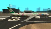 EVA Air Boeing 777-36NER B-16722 Hello Kitty Shining Star Livery