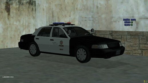 LAPD 2011 Ford Crown Victoria