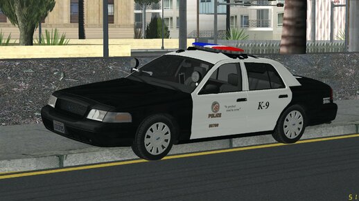 LAPD 2011 Ford Crown Victoria K-9