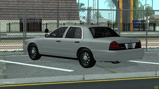 LAPD 2011 Ford Crown Victoria Unmarked