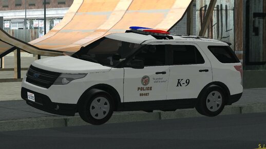 LAPD 2013 Ford Explorer K-9