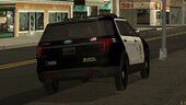 LAPD 2016 Ford Explorer