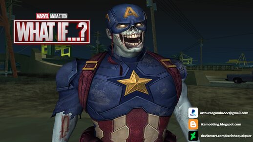 Zombie Captain America (Marvel Future Fight)