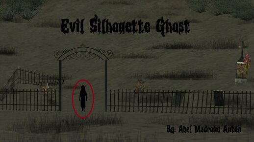 Evil Silhouette Ghost