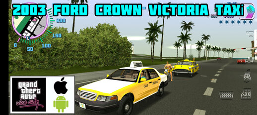 2003 Ford Crown Victoria Taxi for Mobile