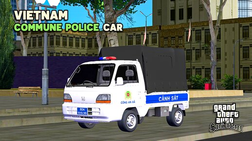 Vietnam Commune Police Car - Xe Công An Xã Việt Nam