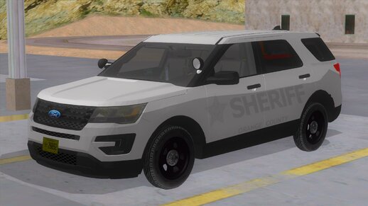 OCSO 2016 Ford Explorer Unmarked