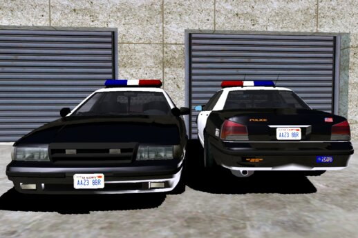 Vapid Police Cruiser (Stanier LE) - DFF Only