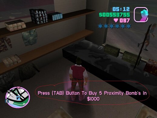 Proximity Bomb's For GTA Vice City