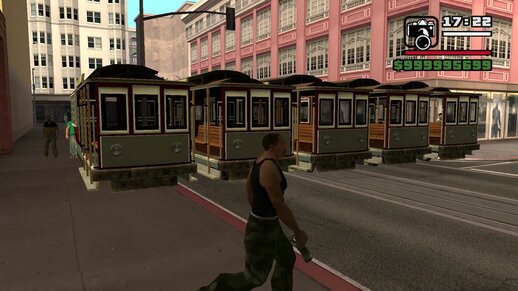 Five Crazy Trams