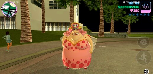 Bigmom from one piece Skin For GTA VC Mobile