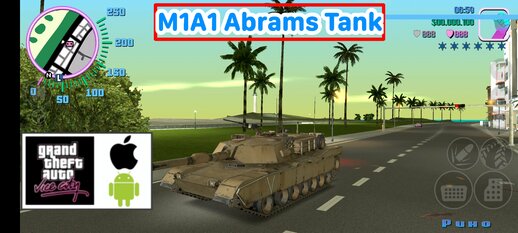 M1A1 Abrams Tank for Mobile