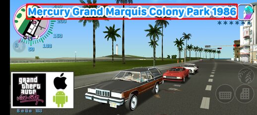 Mercury Grand Marquis Colony Park 1986 for Mobile