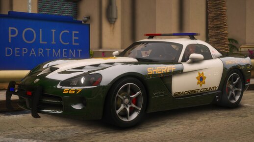 NFSHP: 2008 Dodge Viper SRT-10 SCPD [Add-On | NON ELS | Sounds | Template]