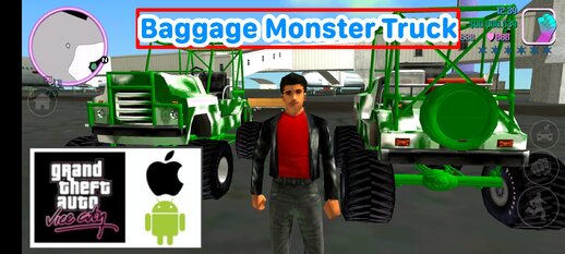 Baggage Monster Truck for Mobile