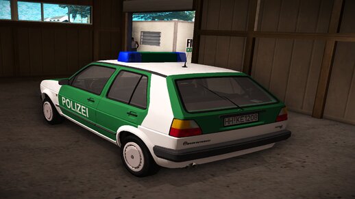 Volkswagen Golf Mk2 Polizei 1991