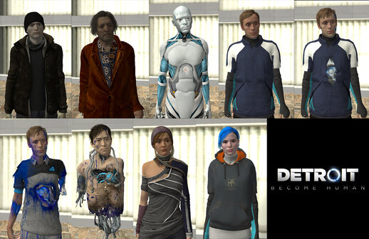 Detroit:Become Human Skin Pack