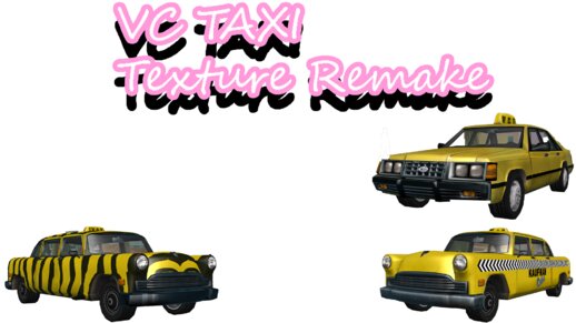 VC TAXI Texture Remake