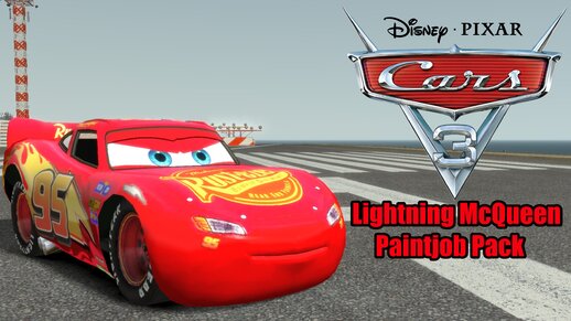 Cars 3 Lightning McQueen Paintjob Pack