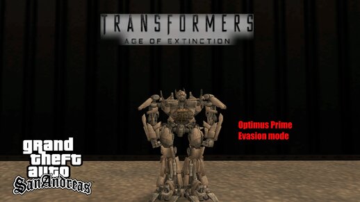 Transformers Optimus Prime Evasion Age of Extintion