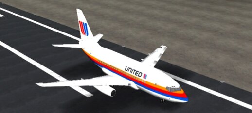 United Boeing 737-200 for Android