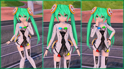 PDFT Hatsune Miku Linkage + Animated Face