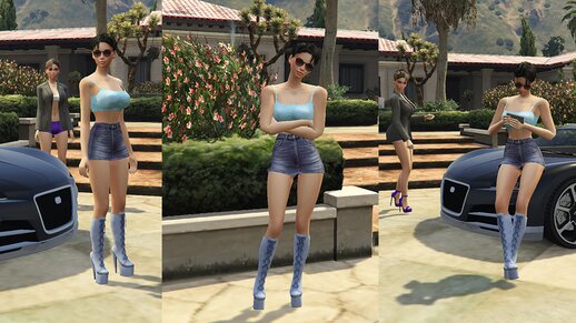 GTA5 Ped Bayside Serena  [Add-On Ped | Replace]