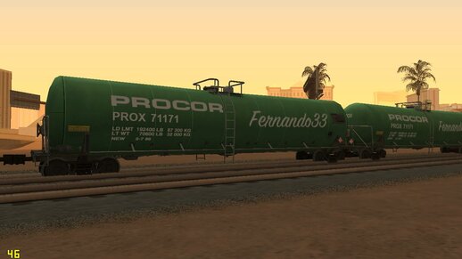 Tanker Car Green Procor