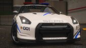 NFSHP: 2009 Nissan GT-R SpecV SCPD [Add-On | NON ELS | Sounds | Template]