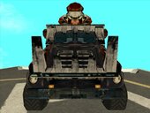 Dark Tooth (combat version) from Twisted Metal: Head On (PSP)