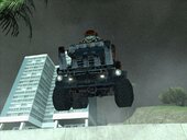 Dark Tooth (combat version) from Twisted Metal: Head On (PSP)