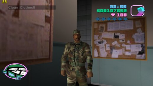 Victor Vance as Vice City army