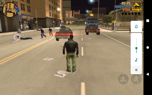 GTA 3 Gang War In Street for Mobile