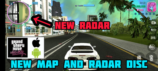 New Map And Radar Disc for Mobile