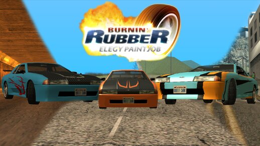 Burnin' Rubber 1, 2 & 3 Elegy Paintjobs