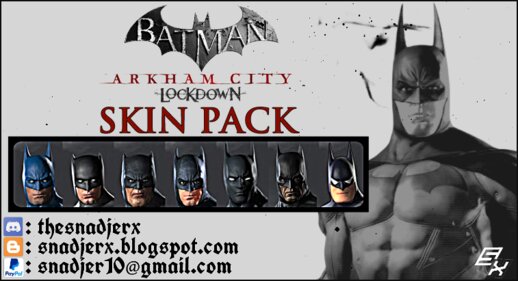 Batman Arkham City Lockdown Skin Pack