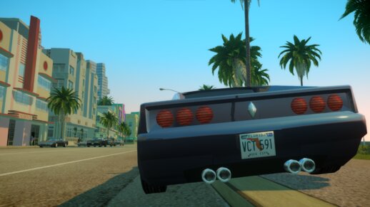 HD Original Vice City License Plates for Next-Gen Edition